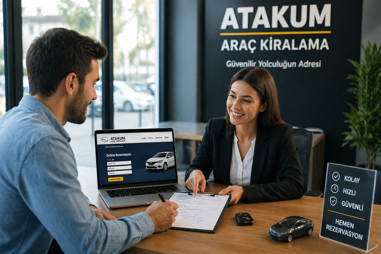 Atakum Araç Kiralama Nasıl Yapılır?